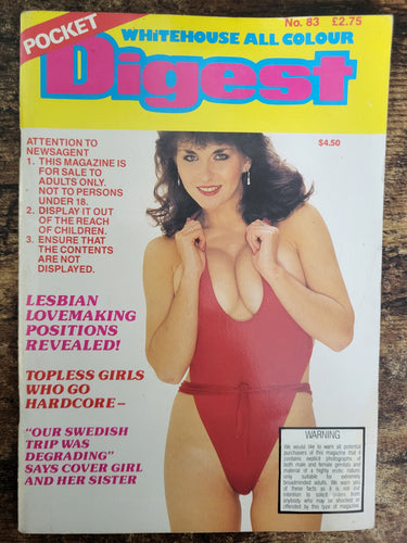 Whitehouse Pocket Digest Magazine No 83 Small Format